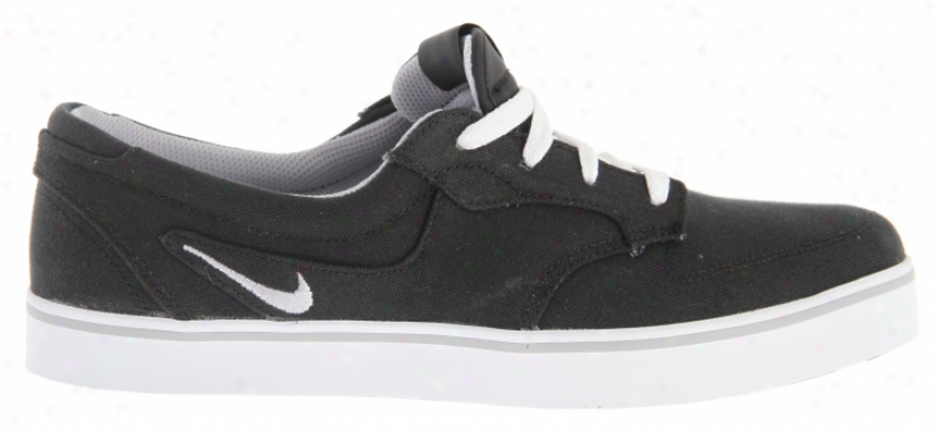 Nike 6.0 Braata/drifter Canvas Skate Shoes Black