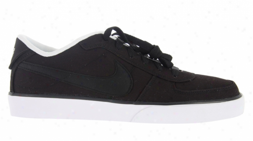 Nike 6.0 Mavrk Canvas Skate Shoees Blacm