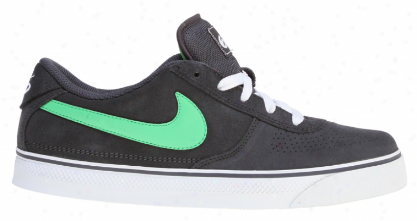 Nike 6.0 Mavrk Low 2 Skate Shoes City Grey/white/hyper Verde