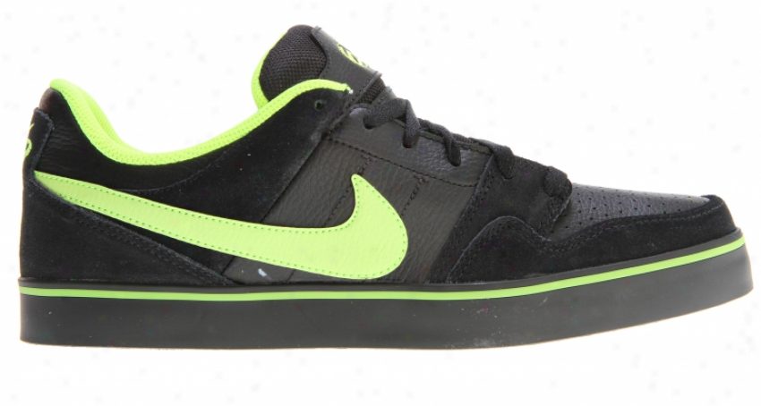 Nike 6.0 Mogan 2 Se Skate Shoes Black/volt