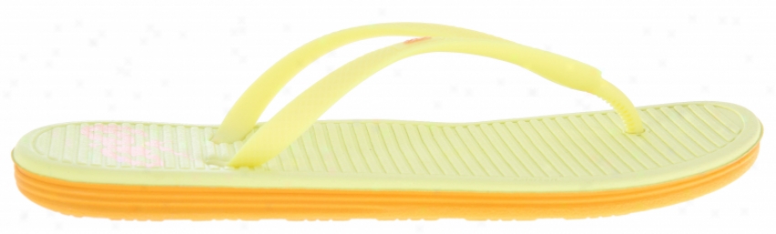 Nike 6.0 Solarsoft Sandals Lemon Frost/resin