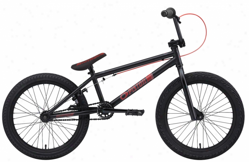 Nitrous Piston Bmx Bike Matte Black 20&quot;