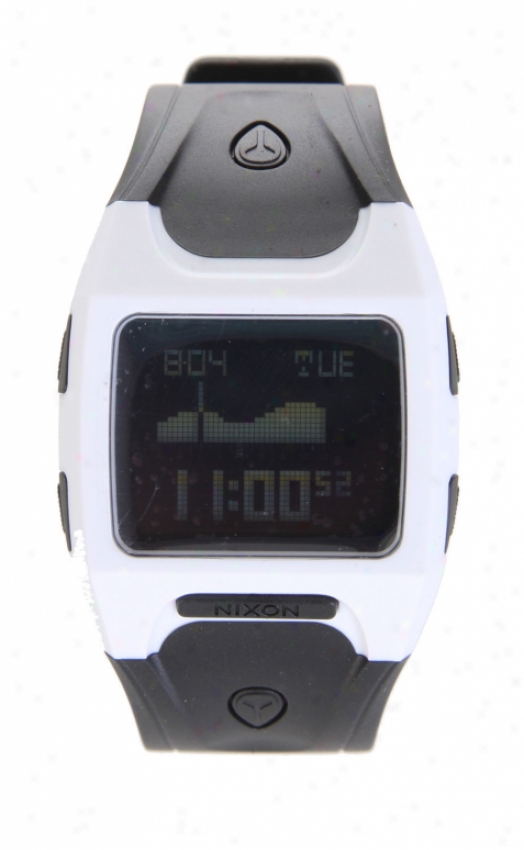 Nixon Lodown Watch Black/white