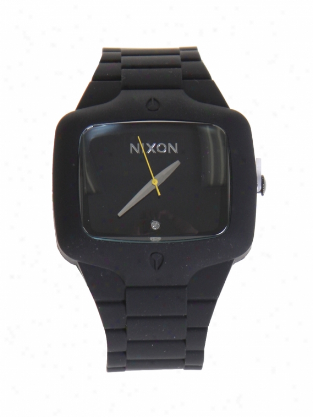 Nixon Rubber Player Watch Black