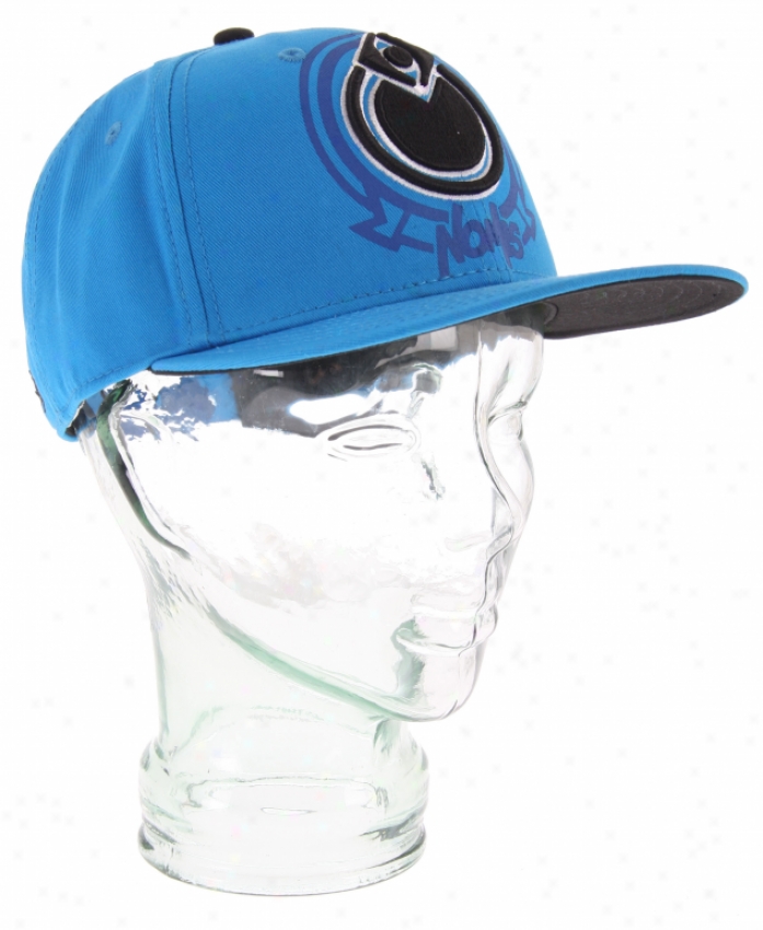 Nomis Badge Snapback Cap Cobalt