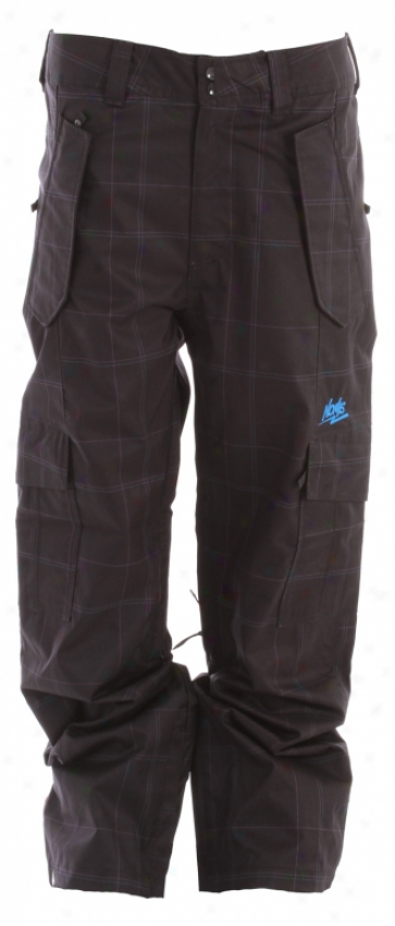 Nomis Connect Cargo Shell Snowboard Pants Black Og