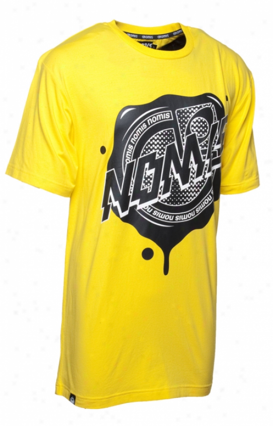 Nomis Icon Meltdown T-shirt Yellow