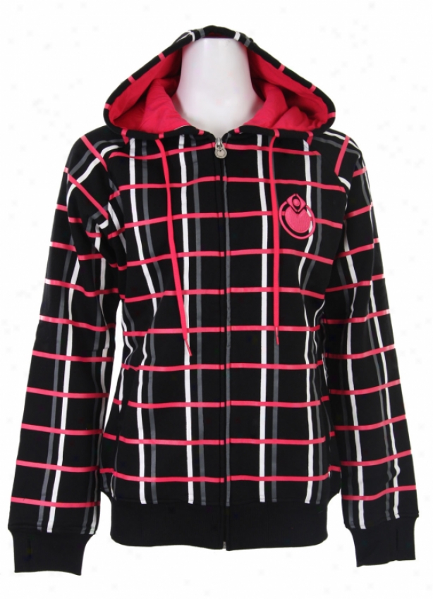 Nomis Og Plaid Hoodie Black