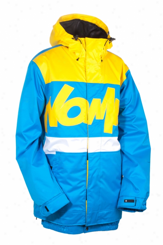 Nomis Tony Shell Snowboard Jacket Bright Blue