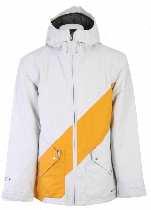 Oakley Arrestino Snowboard Jacket Grey/gold