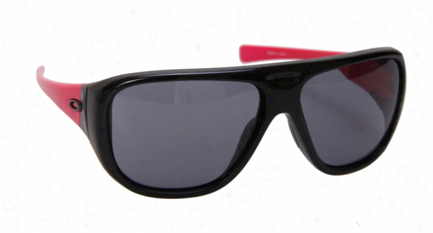 Oakley Correspondent Sunglasses Polished Black/grey Lens