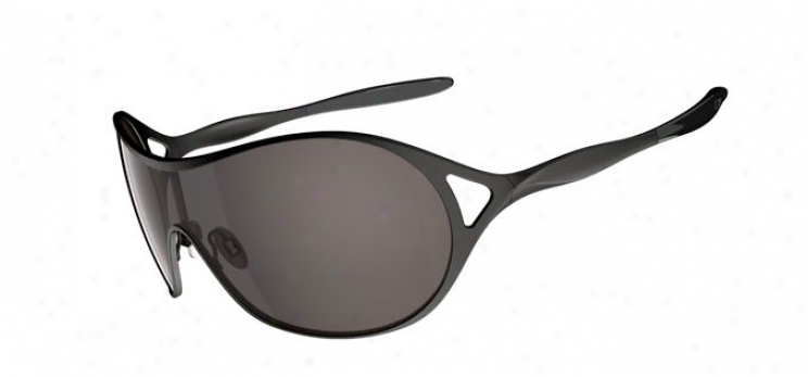 Oakley Deception Sunglasses Satin Black/warm Grey Lens