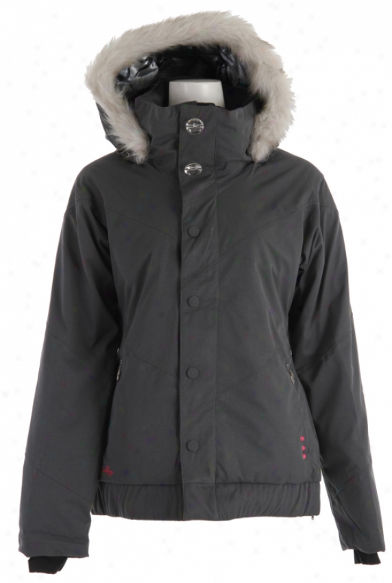 Oakley Gb Insulated Snowboard Jacket Graphite