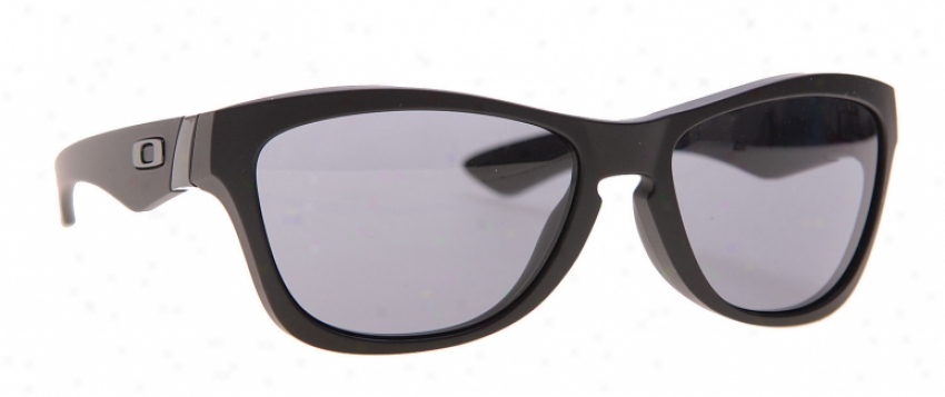 Oakley Jupiter Sunglasses Matte Black/grey Lens