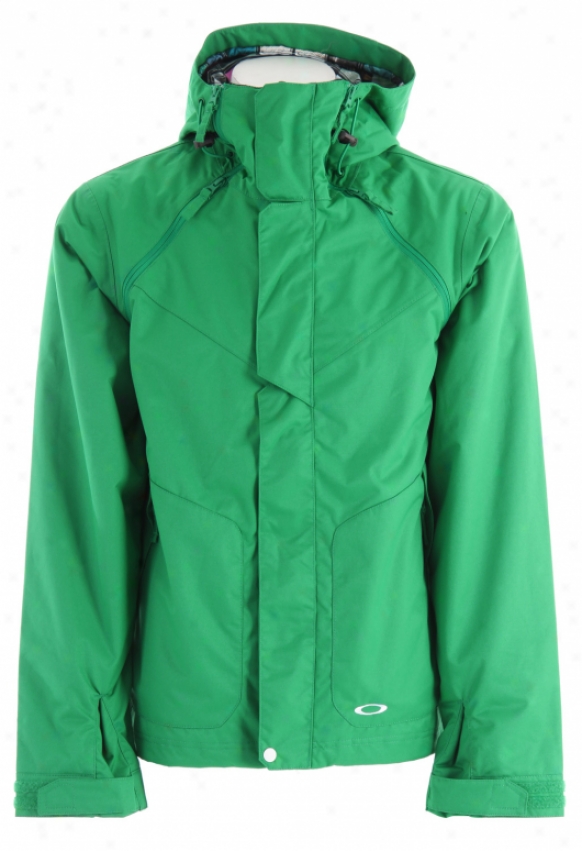 Oakley Locksd Snowboard Jacket Juicy Green