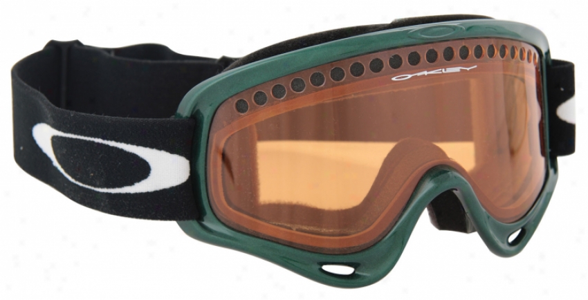 Oakley O Form Snowboard Goggles Greenpersimmon Lens