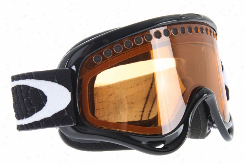 Oakley O Frame Snowboard Goggles Jp Walker Jet Black/persimmon Lens