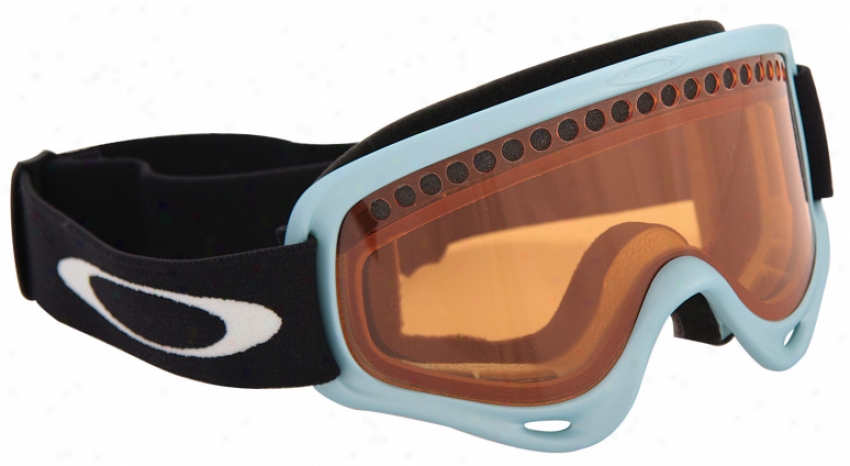 Oakley O Frame Snowboard Goggles Powder Blue/persimmon Lens