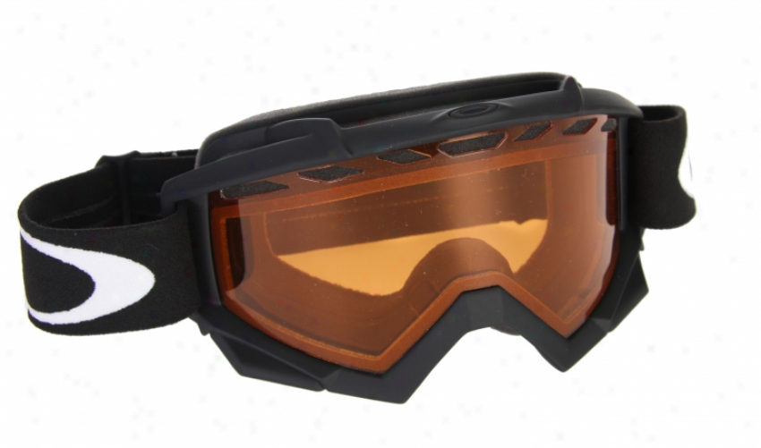 Oakley Proven Goggles Matte Black/dual Vwnted Persimmon Lens