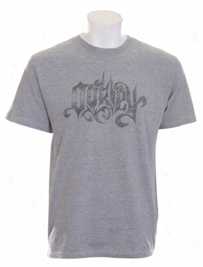 Oakley Sick Rick T-shirt Heather Grey