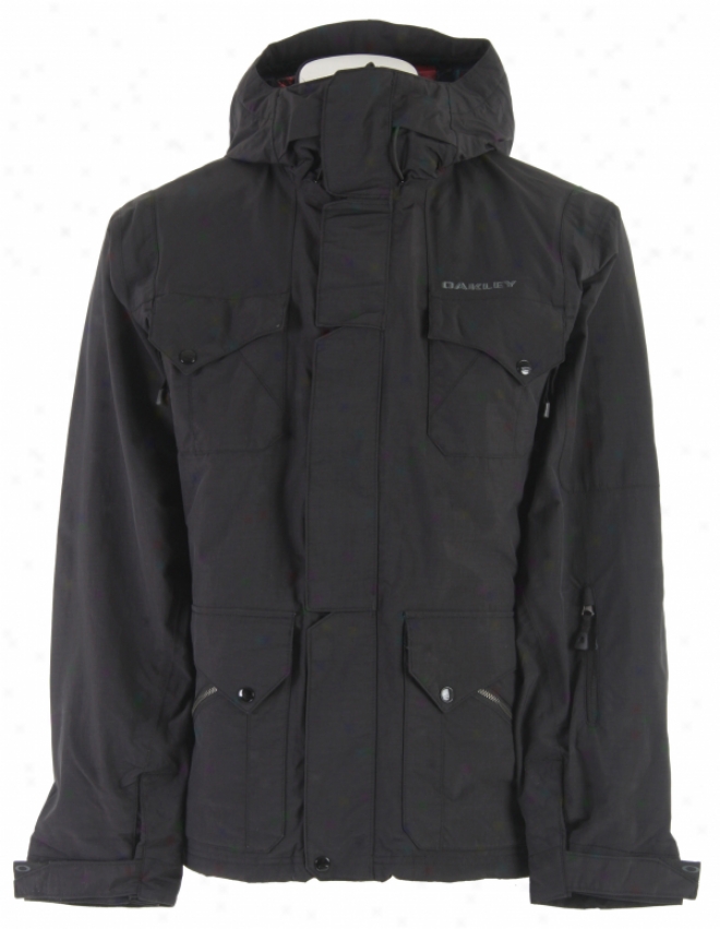 Oakley Sort Up Snowboard Jacket Black