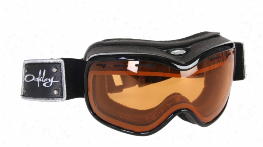 Oakley Stockholm Goggles Jet Black/persimmon Les