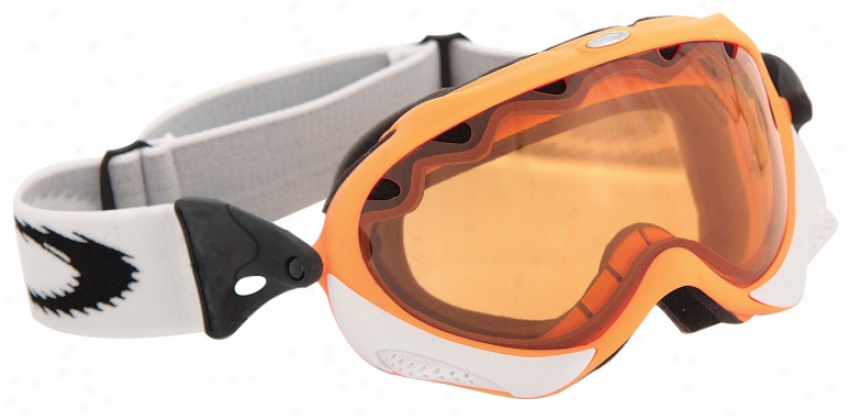 Oakley Wisd0m Snowboard Goggles Neon Orange/persimmon Lens