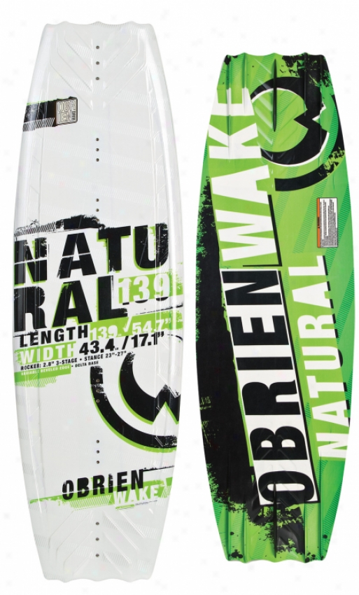 O&apos;brien Natural Wakeboard Blem 139