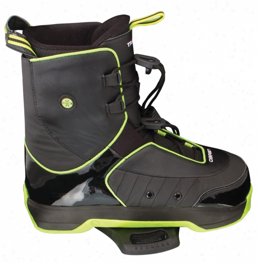 O&apow;brien Tracer Ct Wakevoard Bindings Black/green