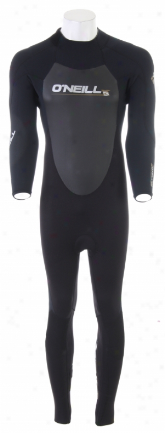 O&apos;neill Epic Ii 4/3 Ct Wetsuit Black/black/black