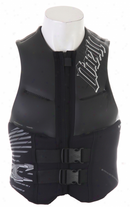 O&apos;neill Outlaw Comp Wakeboard Vest Black/black/black