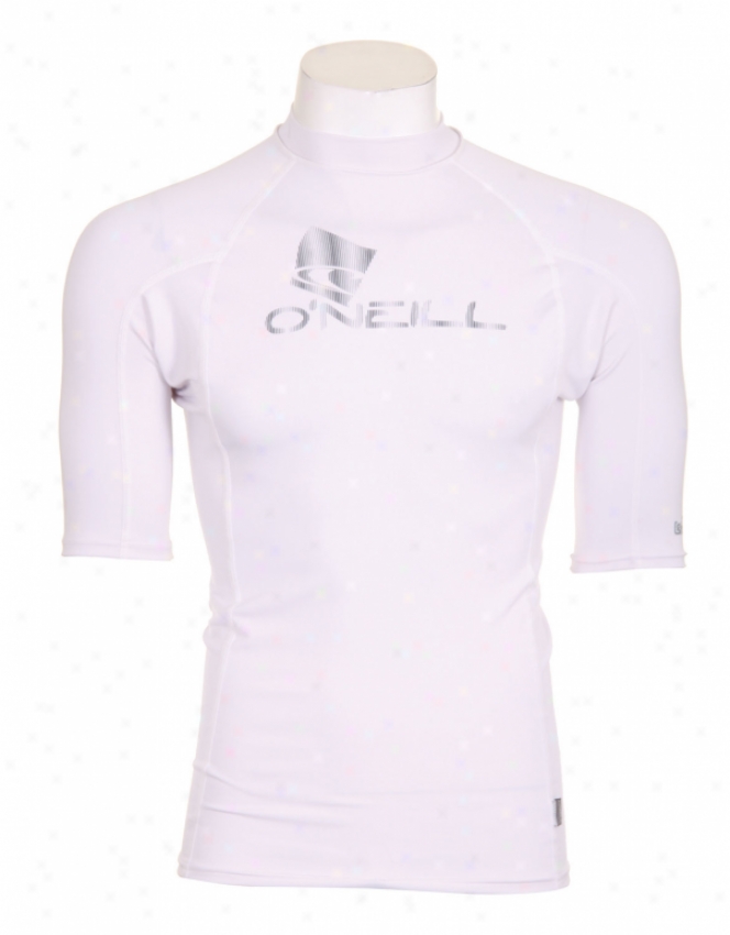 O&apos;neill Rg8 S/s Crew Rashguard White