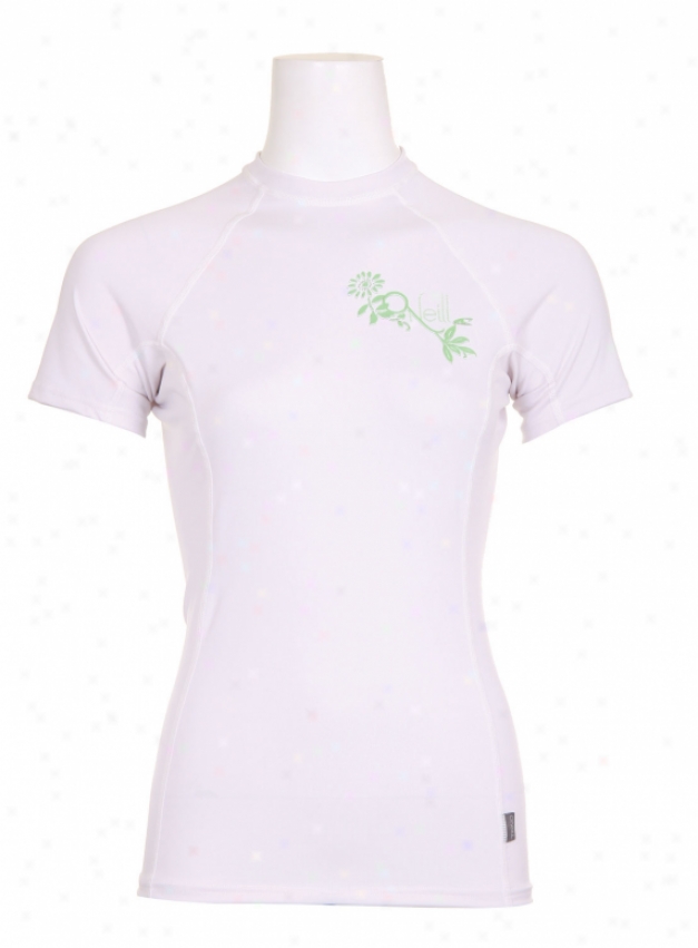 O&apos;neill Skins Rg8 S/s Rashguard White