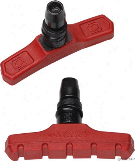 Odyssey Slim By Four Red Medium Brake Shoes