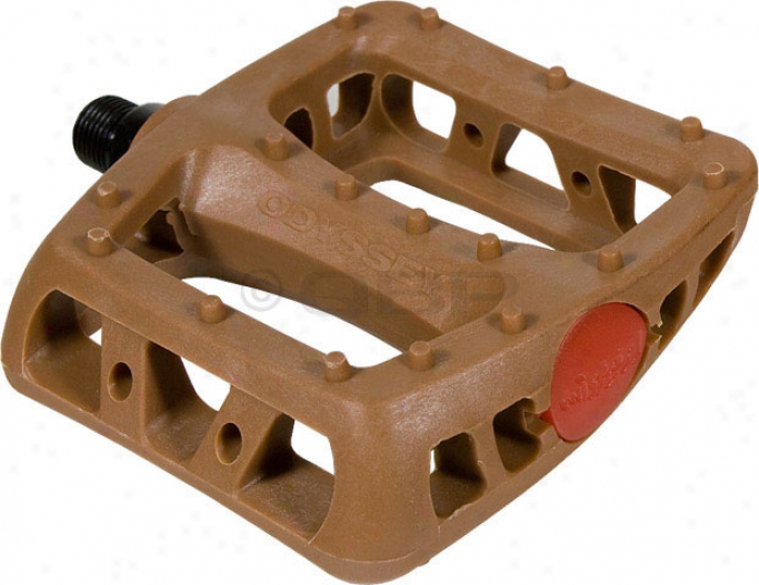 Odyssey Twisted Pc Pedals Browns 9/16in