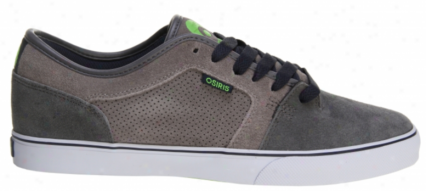 Osirks Decay Skate Shoes Charcoal/grey/navy