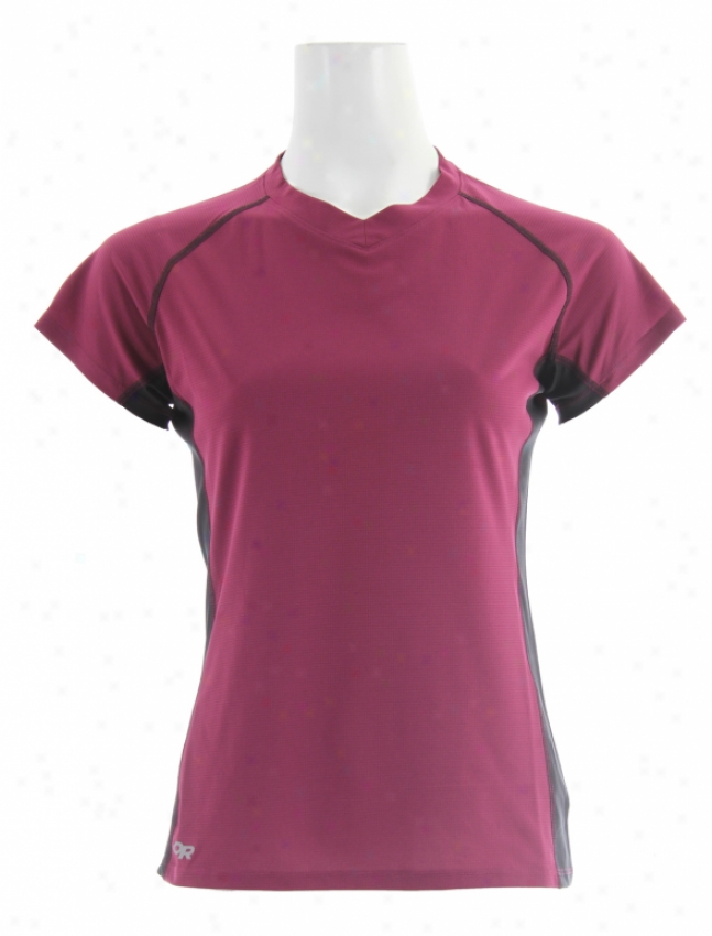 Outdoor Research Echo Duo T-shirt Berry/black