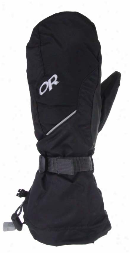 Outdoor Research Meteor Snowboard Mitts Black