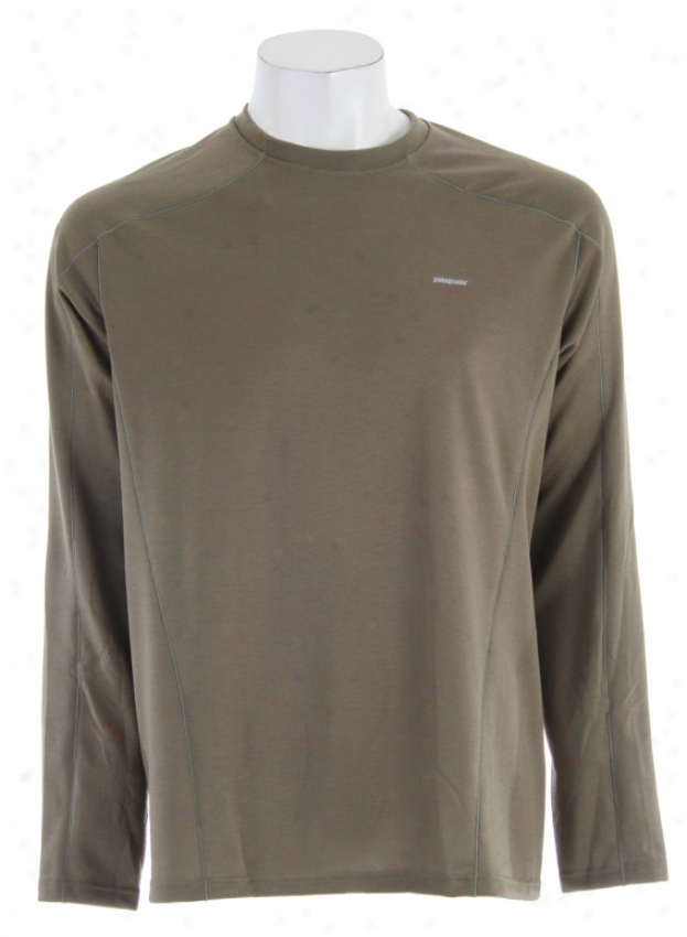 Patagonia Capilene 3 Midweight Crew Baselayer Top Alpha Green