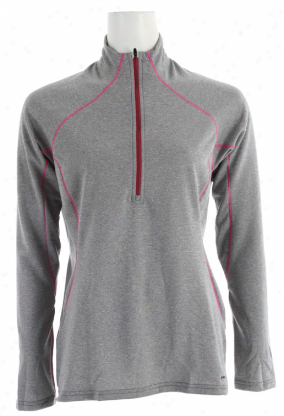 Patagonia Capilene 3 Midweight Zip-neck Baselayer Top Narwhal Grey - Fog Xdye