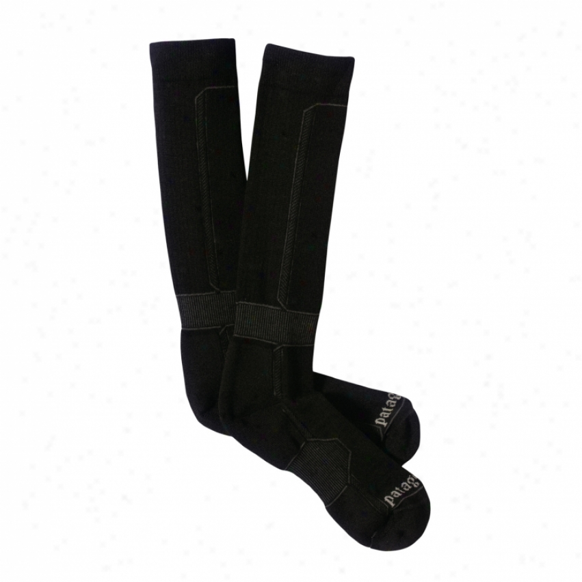 Patagonia Lw Merino Ski Socks Black