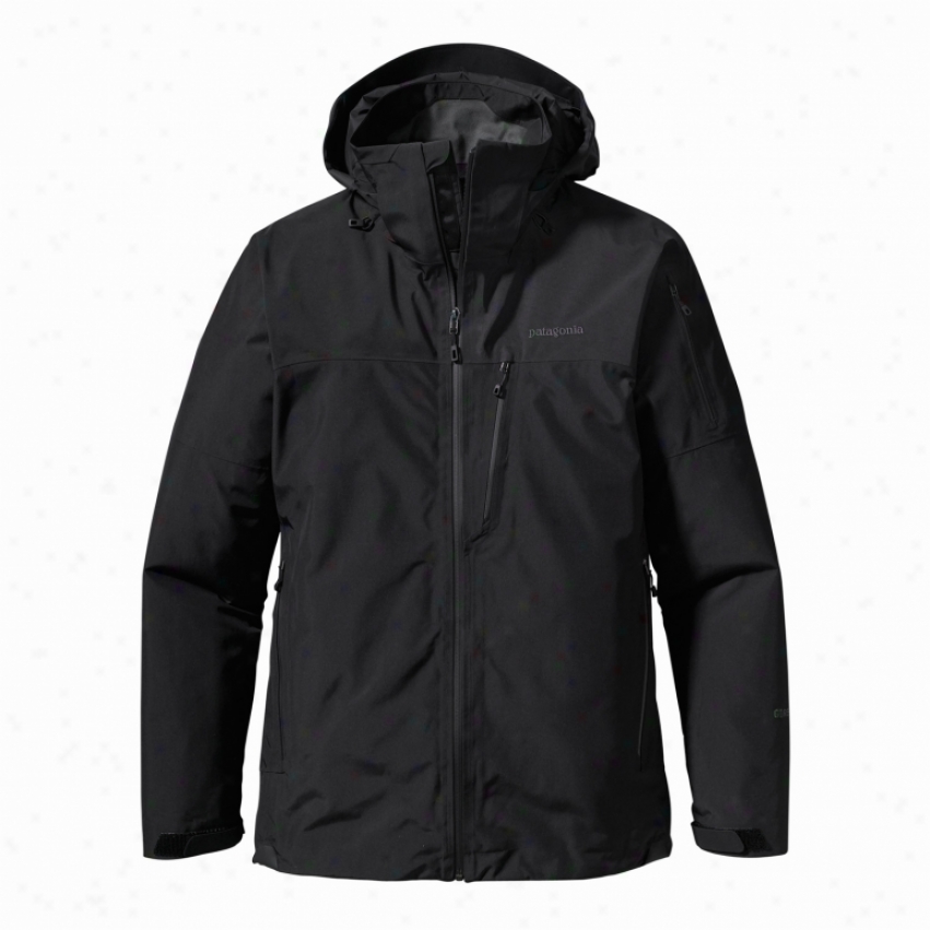 Patagonia Pipe Down Ski Jacket Black