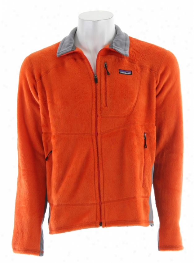 Patagonia R2 Strip Jacket Clementine