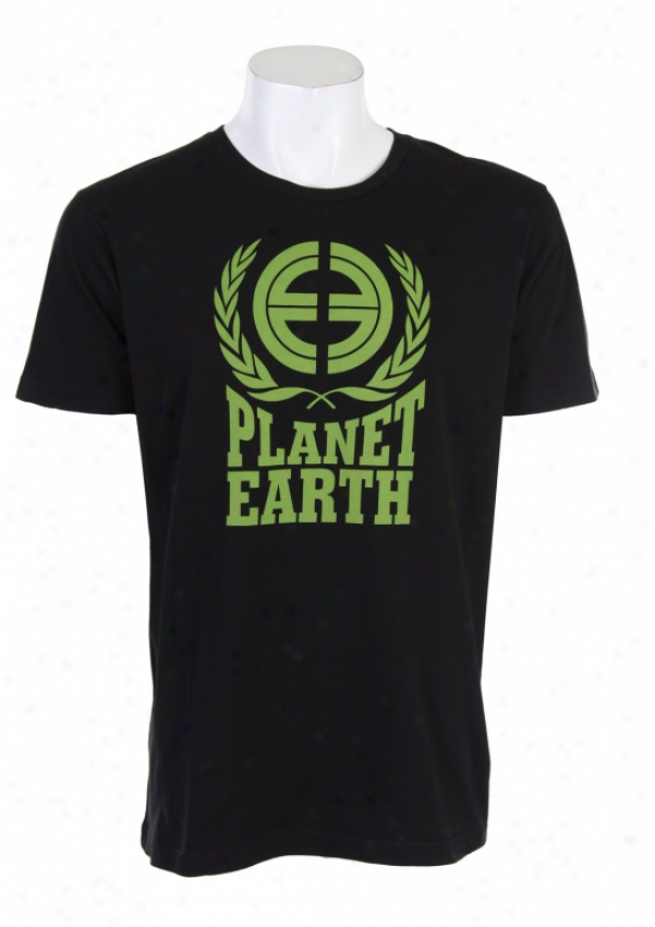 Planet Earth Fleming T-shirt Black