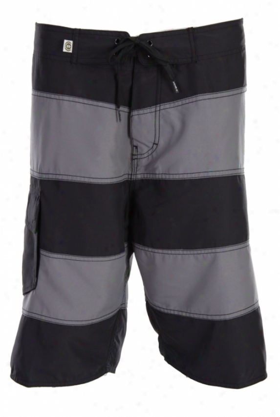 Planet World Freeman Boardshorts Cave Black