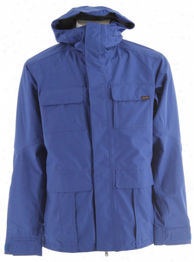 Planet Earth Lieutenant Snowboard Jacket Blue