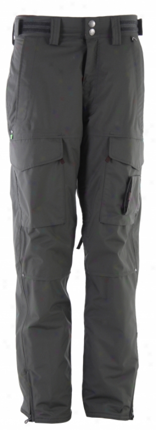 Planet Earth Outpost Insltd Snowboard Pants Swamp Green