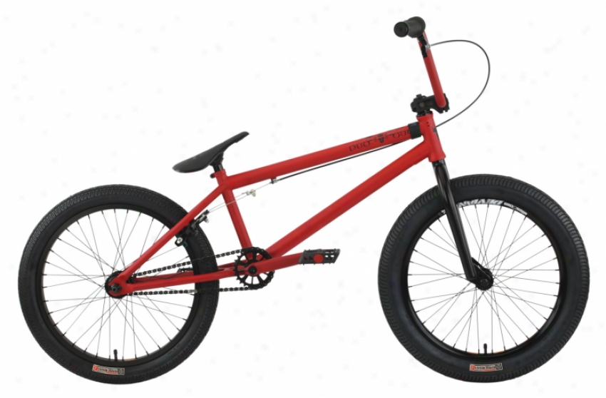 Rate above par Duo Bmx Bike Matte Red 20&quot;