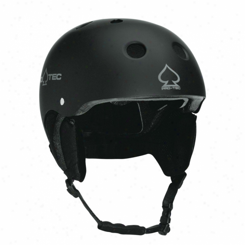 Protec Classic Snowboard Helmet Matte Black