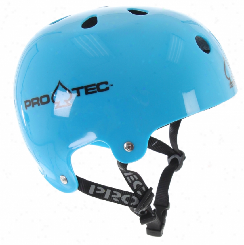 Protec Old School Wake Helmet Gloss Blue